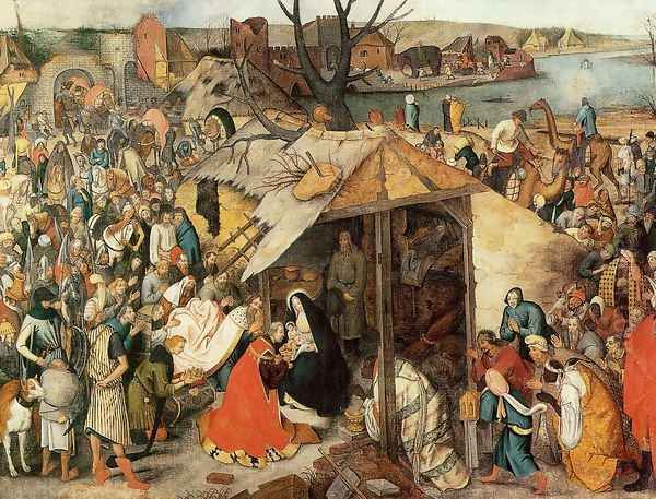 The Adoration of the Magi Oil Painting by Pieter the Elder Bruegel