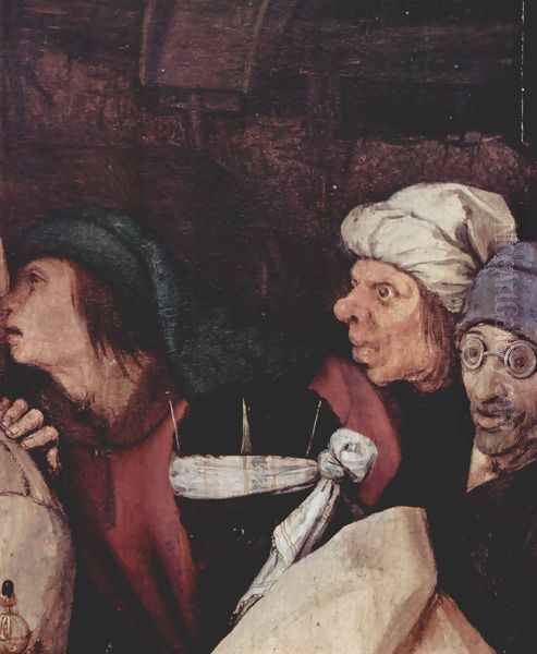 Adoration of the Magi, detail 4 Oil Painting by Pieter the Elder Bruegel