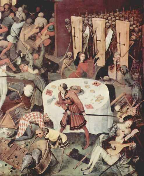 The Triumph of Death (detail 3) Oil Painting by Pieter the Elder Bruegel