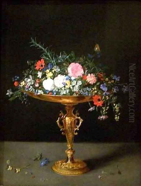 An Arrangement of Flowers Oil Painting by Pieter the Elder Bruegel