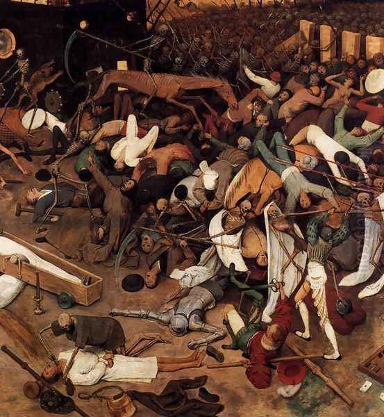 The Triumph of Death (detail 2) Oil Painting by Pieter the Elder Bruegel