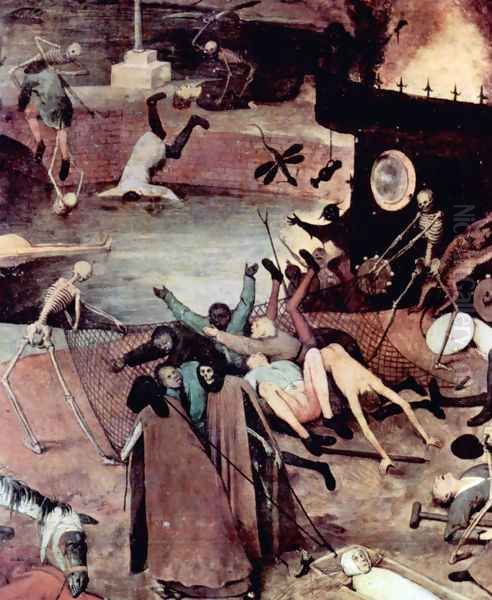 The Triumph of Death (detail 8) Oil Painting by Pieter the Elder Bruegel