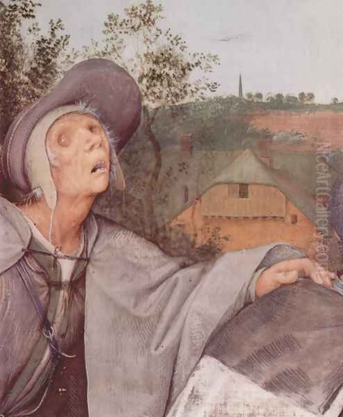 The parable of the blind, detail 1 Oil Painting by Pieter the Elder Bruegel