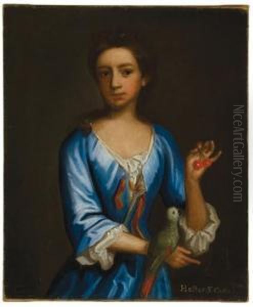 Portrait Of Hester S. Cotton Oil Painting by Maria Verelst