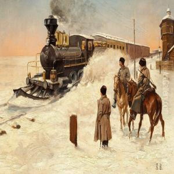 To The East Oil Painting by Vasili Vasilyevich Vereshchagin