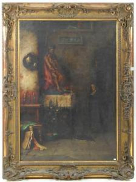 Tableau Oil Painting by Alfred Verhaeren