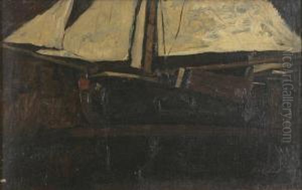 Zeilschip Oil Painting by Pieter Verhaert