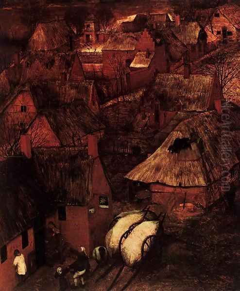 Gloomy Day (detail) 4 Oil Painting by Pieter the Elder Bruegel