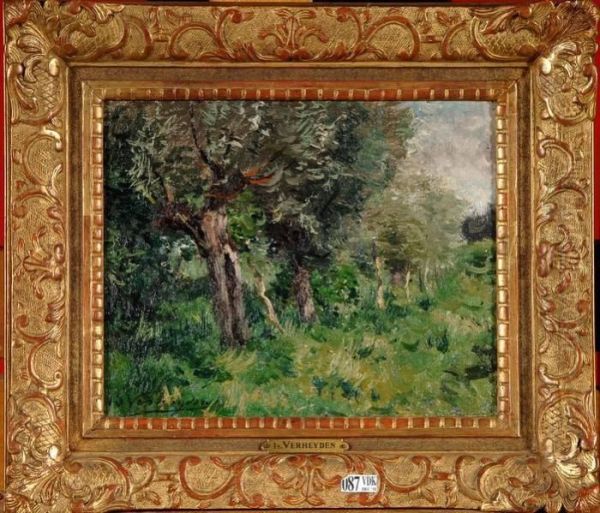 Coin De Clairiere Oil Painting by Isidore Verheyden