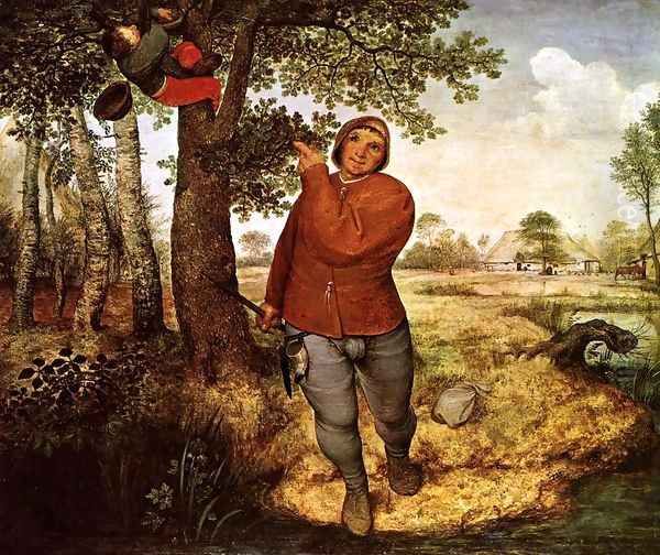 The Peasant and the Birdnester Oil Painting by Pieter the Elder Bruegel