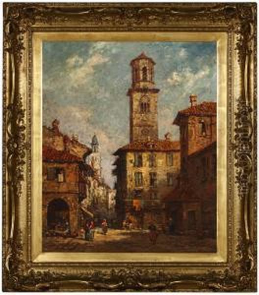 Verona Oil Painting by Henri Verlaine