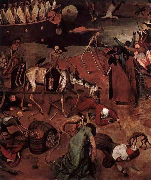 The Triumph of Death (detail) 2 Oil Painting by Pieter the Elder Bruegel