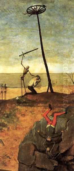 The Triumph of Death (detail) 6 Oil Painting by Pieter the Elder Bruegel