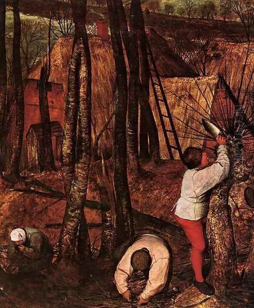 Gloomy Day (detail) 5 Oil Painting by Pieter the Elder Bruegel