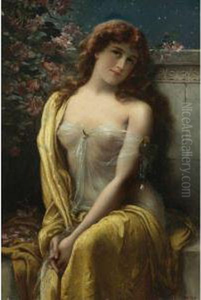 Starlight Oil Painting by Emile Vernon