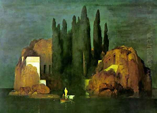 Island of the Dead Oil Painting by Arnold Bocklin