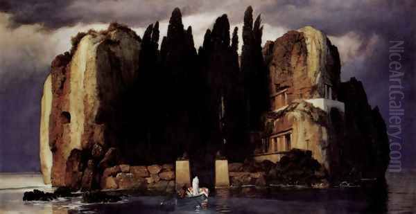 The Isle of the Dead Oil Painting by Arnold Bocklin