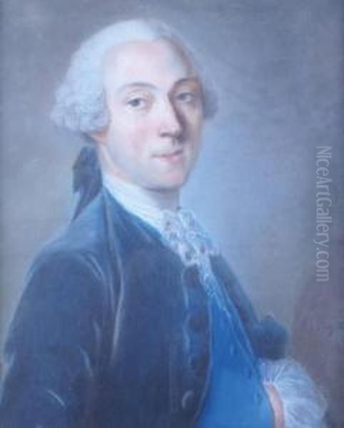 Portrait D'homme Oil Painting by Louis Vigee