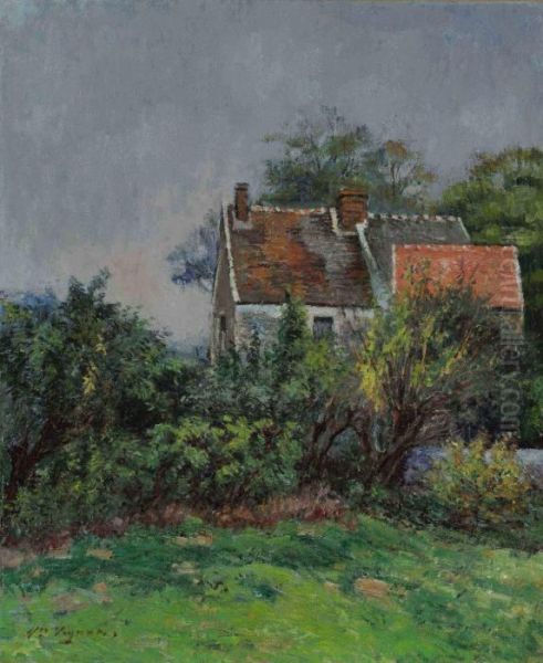 La Maison De Campagne Oil Painting by Claude Vignon