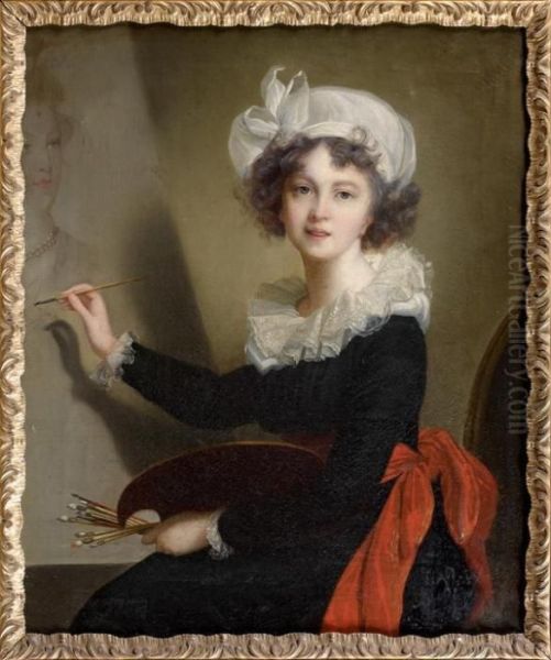 Vigee-lebrun Oil Painting by Elisabeth Louise Vigree Lebrun