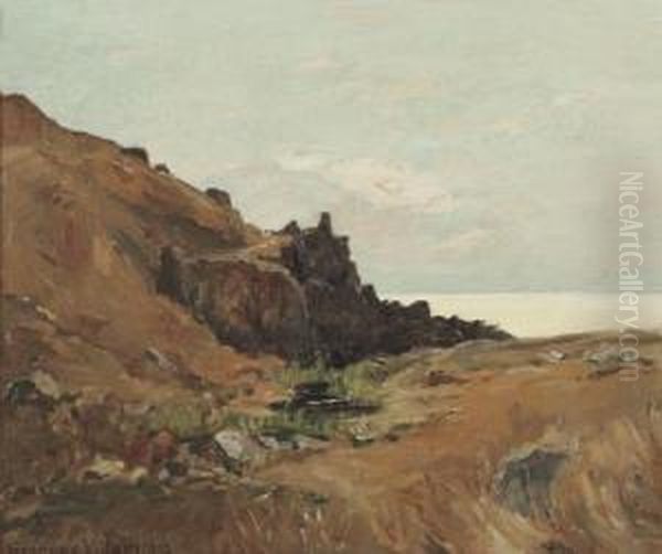 Promontorio Sul Mare Oil Painting by Georges Villain