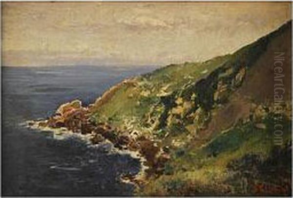 Vista Costera Oil Painting by Bernardo Villamil Marraci