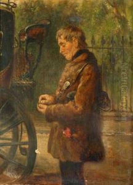 The Coachman Oil Painting by John Alfred Vinter