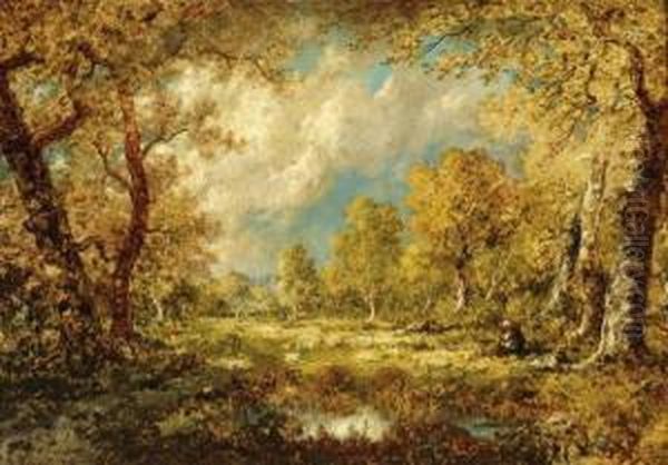 Paysage Anime Oil Painting by Francois Visconti