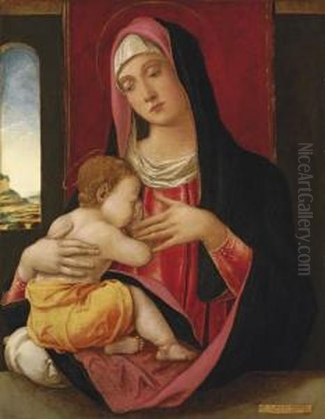 The Madonna And Child Oil Painting by Bartolomeo Vivarini