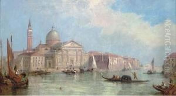 San Giorgio Maggiore Oil Painting by J. Vivian