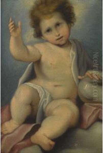 The Infant Christ Oil Painting by Antonio Viviani Il Sordo