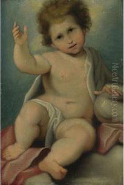 The Infant Christ Oil Painting by Antonio Viviani Il Sordo