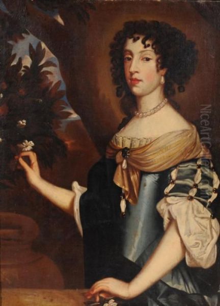 Ritratto Di Gentildonna Oil Painting by Jacob Ferdinand Voet