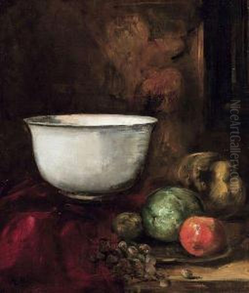 Nature Morte Oil Painting by Antoine Vollon