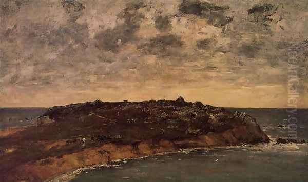 Camaret, le Toulinguet Oil Painting by Eugene Boudin