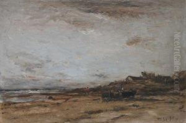 Maree Basse Oil Painting by Wilhelm von Gegerfelt