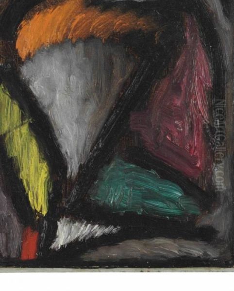 Meditation Oil Painting by Alexei Jawlensky