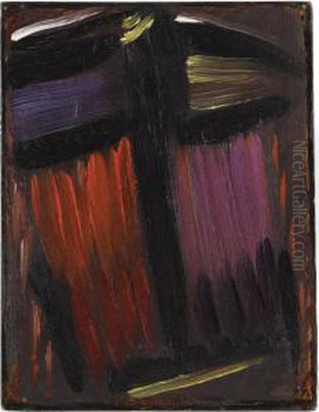 Meditation Oil Painting by Alexei Jawlensky