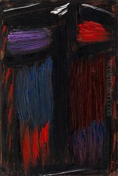 Meditation: Gebet: Und Fuhre Mich Nicht In Versuchung Oil Painting by Alexei Jawlensky