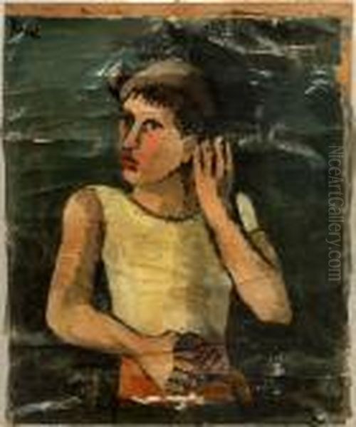 Figure Inmatador Dress Oil Painting by Helmut Hugel Von Kolle