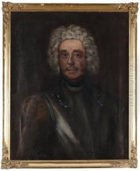 Greve Carl Gustaf Morner Af Morlanda Oil Painting by David von Krafft