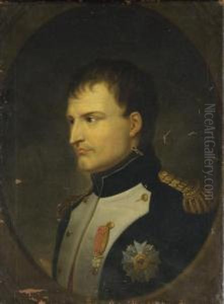 Portrait De Napoleon Ier Oil Painting by Franz Gerhard Von Kugelgen