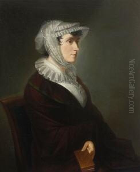 Catharina Elisabeth
 Boninger Oil Painting by Johann Peter Von Langer