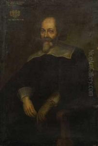 Bildnis Des Johannes Mandl Von Deutenhofen Oil Painting by Joachim I Von Sandrart