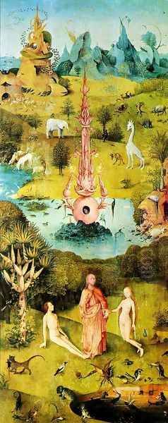 Garden of Earthly Delights [detail] Oil Painting by Hieronymous Bosch