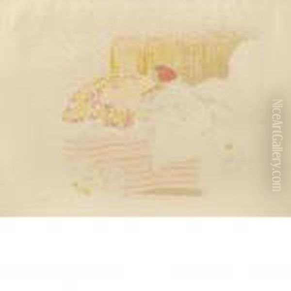 La Naissance D'annette Oil Painting by Jean-Edouard Vuillard