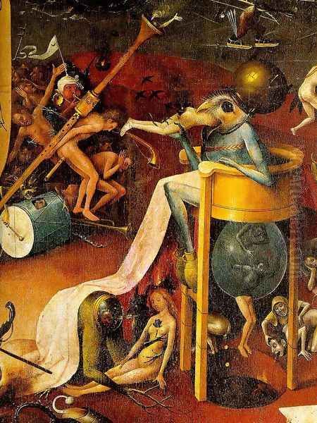 Garden of Earthly Delights [detail] 2 Oil Painting by Hieronymous Bosch