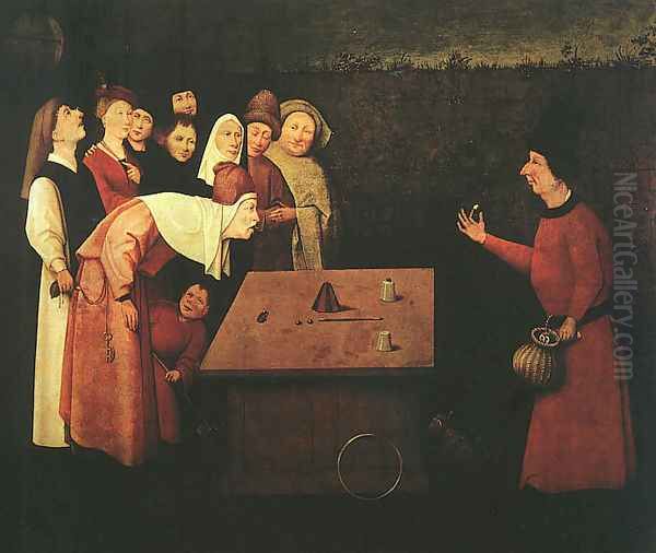 The Conjuror Oil Painting by Hieronymous Bosch