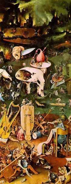 Hell 4 Oil Painting by Hieronymous Bosch