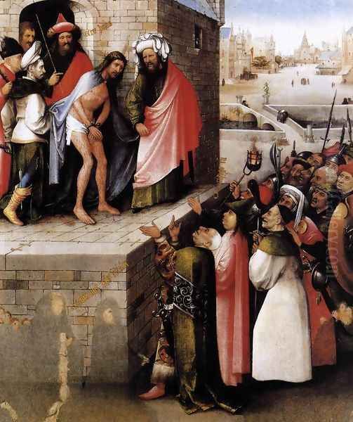 Ecce Homo 1475-80 Oil Painting by Hieronymous Bosch